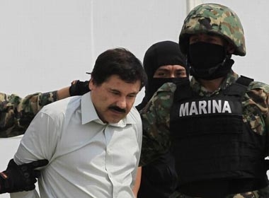 El Chapo bị bắt hồi tháng 2 tại thành phố Mexico