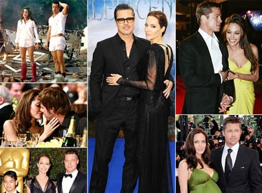 Hành trình 10 năm tình yêu của Brad Pitt và Angelina Jolie qua ảnh (Phần 2)
