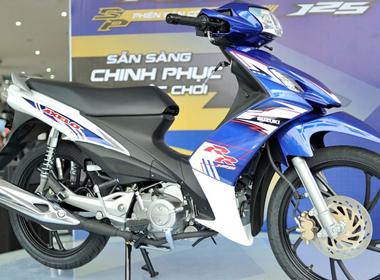 Suzuki Axelo 125 vẫn đang là chiếc xe côn tay chính hãng rẻ nhất thị trường Việt