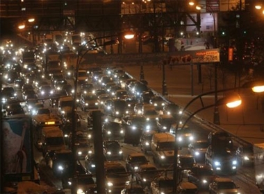 500 vụ tai nạn ở Moscow trong một giờ, kẹt xe dài 60km