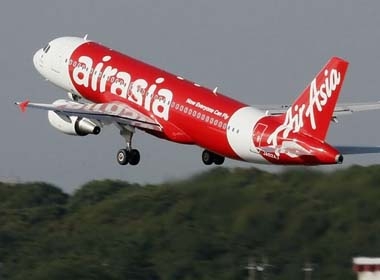 Một máy bay của hãng hàng không AirAsia