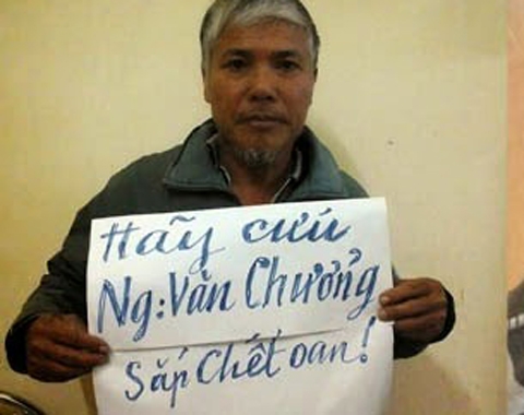 Đơn kêu cứu cho Nguyễn Văn Chưởng.