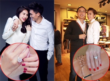 Những chiếc nhẫn cưới kim cương đắt giá của mỹ nhân Việt