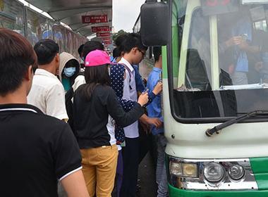 Sắp tới, trên xe buýt tại TP HCM sẽ gắn camera giám sát