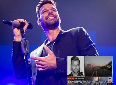 Ricky Martin tái xuất sau tin đồn là đã qua đời vì tai nạn