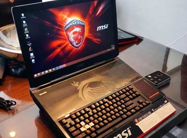 MSI giới thiệu laptop 'quái vật' chơi game, sử dụng phím cơ