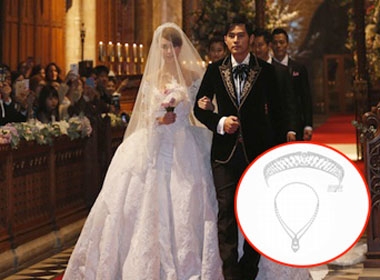 'Soi' trang sức tiền tỷ trong đám cưới của Châu Kiệt Luân