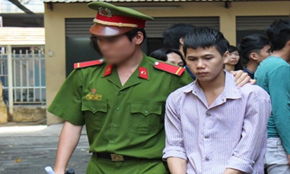 Bị cáo Lâm Tuấn Em bị dẫn giải về trại giam sau phiên xử sơ thẩm