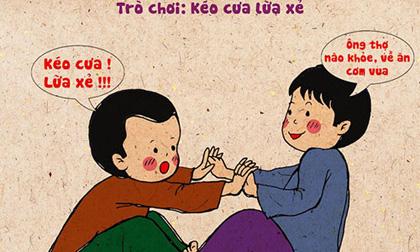 Bộ tranh 'xin một vé về tuổi thơ' của thế hệ 7X, 8X