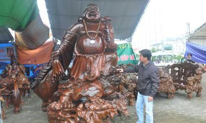 Tượng Thần tài Thủy tùng 8 tấn: Tiền tỷ không bán