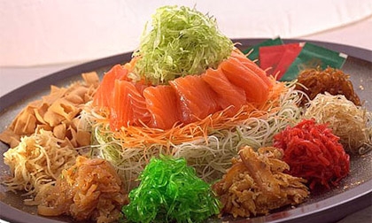 Các món ăn đem lại may mắn vào năm mới ở Châu Á