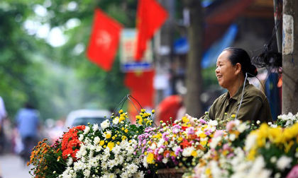Những gánh hàng hoa đặc biệt ở đất thành Nam