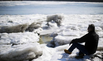 Cảnh tượng siêu thực trong đợt lạnh kỷ lục ở Mỹ