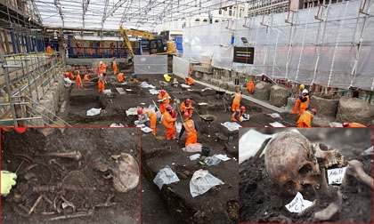 Khu mộ tập thể với 3000 bộ xương được khai quật ở Anh