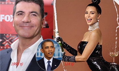 Những sao Hollywood kiếm tiền 'giỏi' hơn cả tổng thống Obama