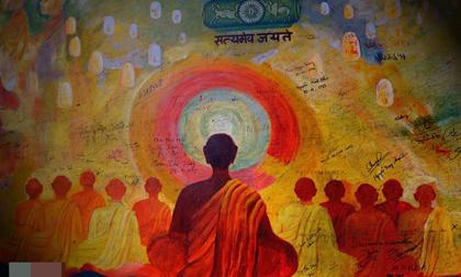 Xoa đen La Hán, viết bậy lên tranh nhà sư chùa Bái Đính