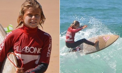 Nhà vô địch lướt sóng 13 tuổi thiệt mạng do cá mập cắn