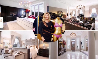 Căn biệt thự xa hoa  của bà hoàng đồ lót Michelle Mone sau khi ly hôn