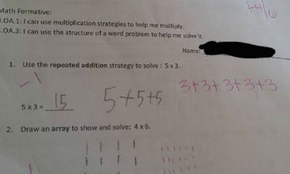 Giáo viên Toán nói gì về 5 + 5 + 5 không bằng 5 x 3?