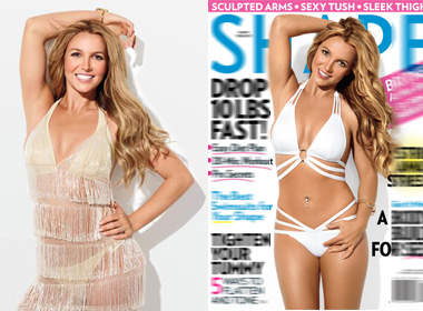 Britney Spears đẹp ngỡ ngàng nhờ photoshop