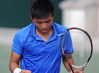 Tay vợt Lý Hoàng Nam dừng bước tại giải quần vợt U18 ITF