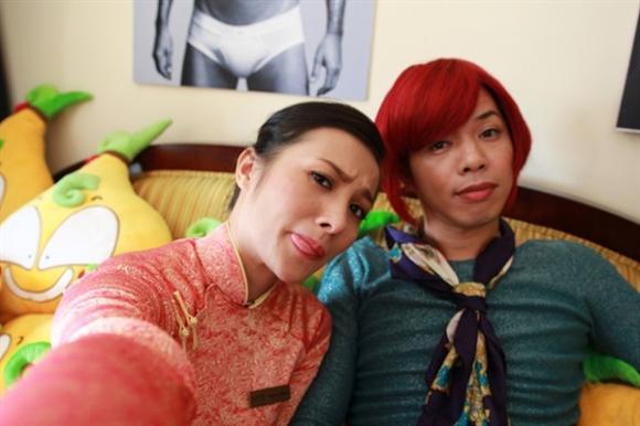 Những hình ảnh hậu trường ít biết của ‘chị Hội’ 