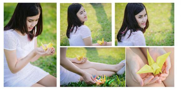 Xúc động với bộ ảnh tình yêu của cô gái bị ung thư
