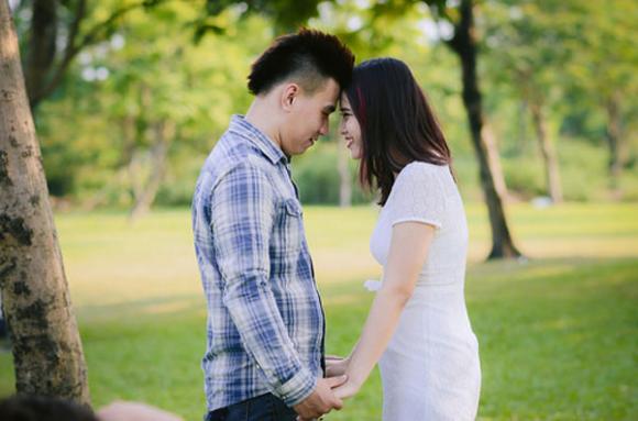 Xúc động với bộ ảnh tình yêu của cô gái bị ung thư