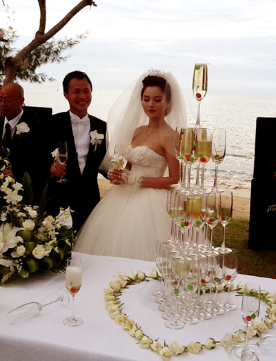 Những địa điểm vàng được sao Việt chọn tổ chức đám cưới 0 Những địa điểm vàng được sao Việt chọn tổ chức đám cưới 0