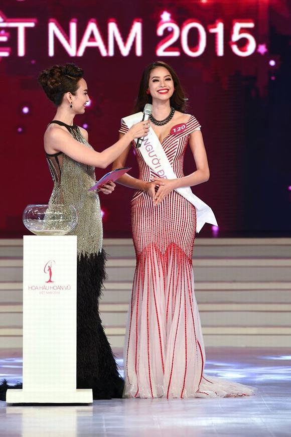 Tân Hoa hậu Hoàn vũ Việt Nam 2015 Phạm Hương 3