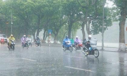 Dự báo thời tiết 19-4: Bắc Bộ có mưa dông vào chiều tối