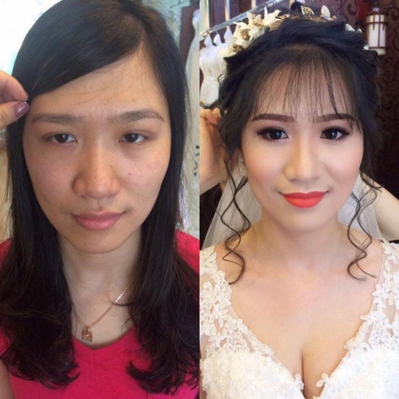 Loạt ảnh chứng minh sức mạnh 'thần sầu' của make up lại khiến chị em phải xốn xang