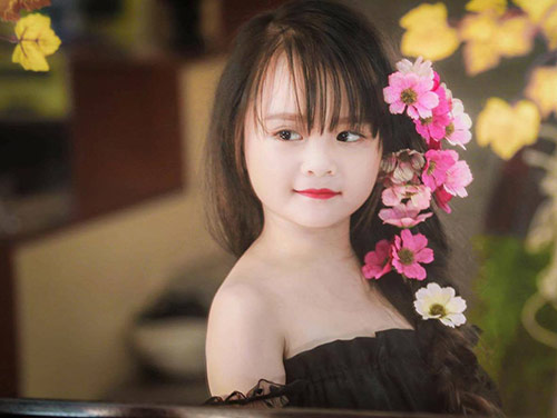 Bé gái Tuyên Quang như thiên thần  1