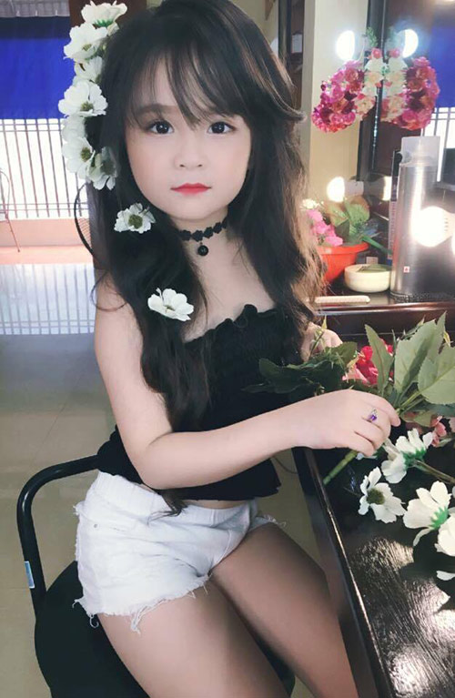 Bé gái Tuyên Quang như thiên thần  3
