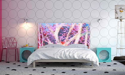 Ý tưởng trang trí giường ngủ ấn tượng