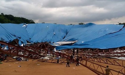 Sập nhà thờ ở Nigeria, 160 người thiệt mạng