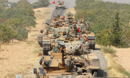 Thổ Nhĩ Kỳ đập tan gần 200 mục tiêu IS ở Syria