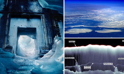 Lộ thành phố cổ huyền thoại dưới 800m băng Nam Cực?