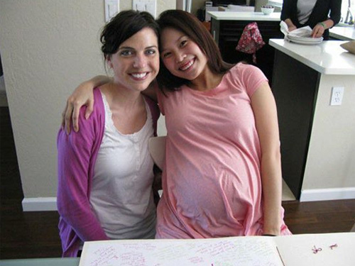 ngo mang thai doi, cu moi lan sieu am, me lai choang vang vi co them mot con - 1