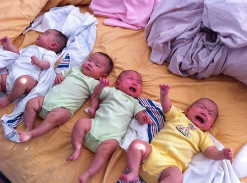 ngo mang thai doi, cu moi lan sieu am, me lai choang vang vi co them mot con - 8