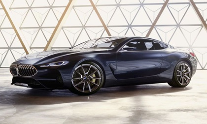 'Xe trong mơ' BMW 8-Series 2018 lộ diện trước giờ ra mắt