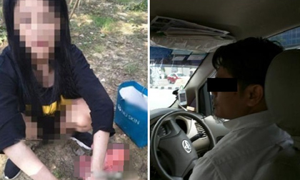 Tài xế taxi bị sốc khi hành khách 15 tuổi xin đi vệ sinh nhưng lại là... đẻ rơi trên đường