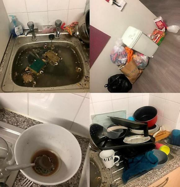 Nàng dâu út kinh hoàng vì phải dọn nhà hộ chị dâu ở bẩn, bát đũa chồng đống, mốc meo cả tuần không rửa - Ảnh 3. Nàng dâu út kinh hoàng vì phải dọn nhà hộ chị dâu ở bẩn, bát đũa chồng đống, mốc meo cả tuần không rửa - Ảnh 3.