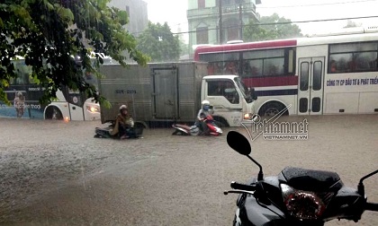 Dự báo thời tiết: Mưa to, vùng trũng Yên Bái, Phú Thọ có thể ngập sâu