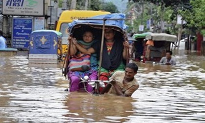 Lũ lụt ở Ấn Độ khiến ít nhất 40 người chết