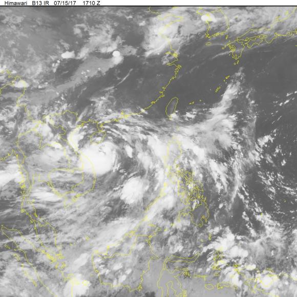 du bao thoi tiet hom nay (16.7): tin moi nhat ve con bao so 2 hinh anh 1