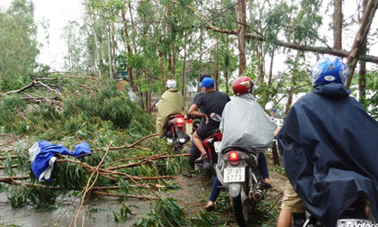 Ảnh: Hà Tĩnh, Nghệ An, Thanh Hóa tan hoang sau bão số 2