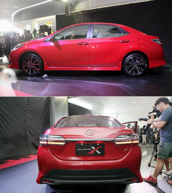 toyota corolla altis x 2017 gia chi gan 600 trieu dong hinh anh 2