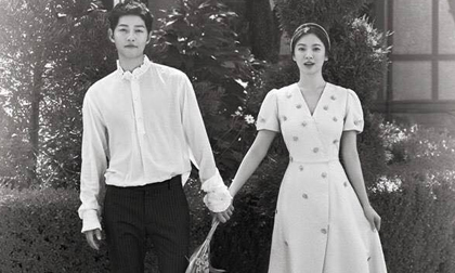 Hé lộ ảnh cưới chính thức của Song Joong Ki và Song Hye Kyo chụp tại Mỹ
