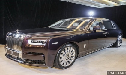 Rolls-Royce Phantom 2018 giá 12 tỷ đồng ở châu Á